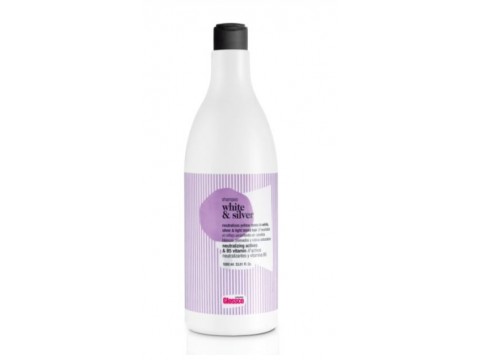 GLOSSCO Pilkinanatis plaukų šampūnas white & Silver Shampoo,500 ml.
